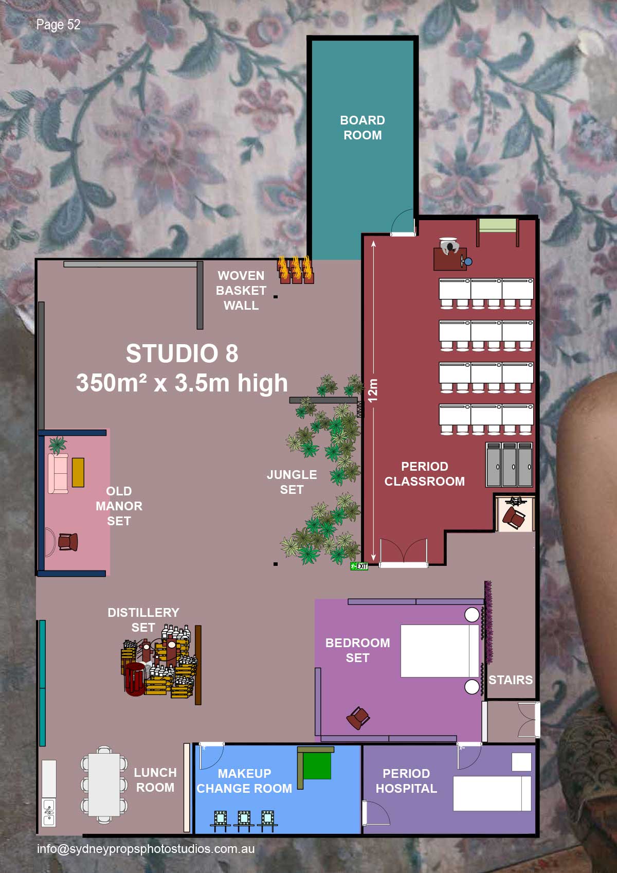 Studio 8 Floor Plan